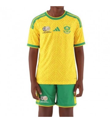 Sydafrika Hjemmebanetrøje Børn VM 2026 Kortærmet (+ Korte bukser)